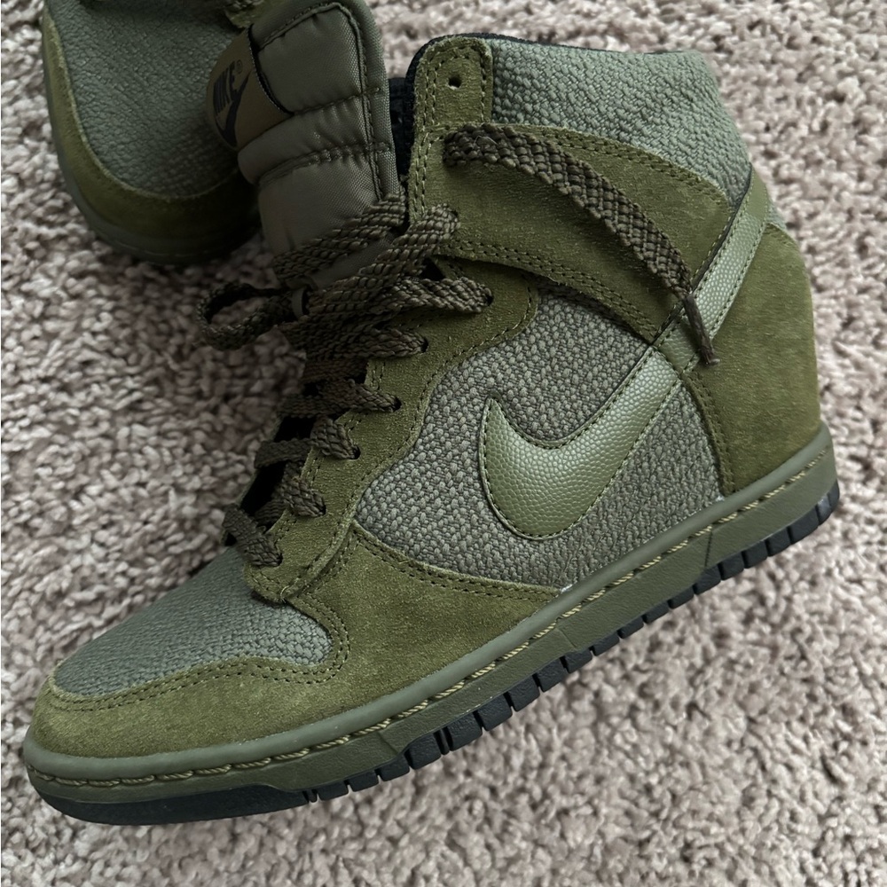 Nike dunk sky high wedges